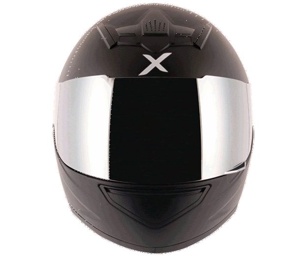 אופנוסנטר, ציוד לאופנועים ואביזרים לאופנוע - קסדה AXOR RAGE צבע שחור מבריק