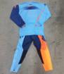 אופנוסנטר, ציוד לאופנועים ואביזרים לאופנוע - חליפת שטח KENNY ילדים דגם 2021 FOCUS TRACK  צבע כחול כתום