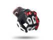 אופנוסנטר, ציוד לאופנועים ואביזרים לאופנוע - כפפות קיץ לאופנוע SPYKE דגם TECH SPORT VENTED 2.0 בצבע שחור אדום לבן