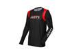 אופנוסנטר, ציוד לאופנועים ואביזרים לאופנוע - חולצת שטח JUST1 דגם J-FLEX ARIA צבע שחור אדום